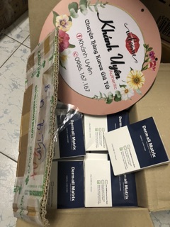 Mặt nạ mắt Derm all Matrix