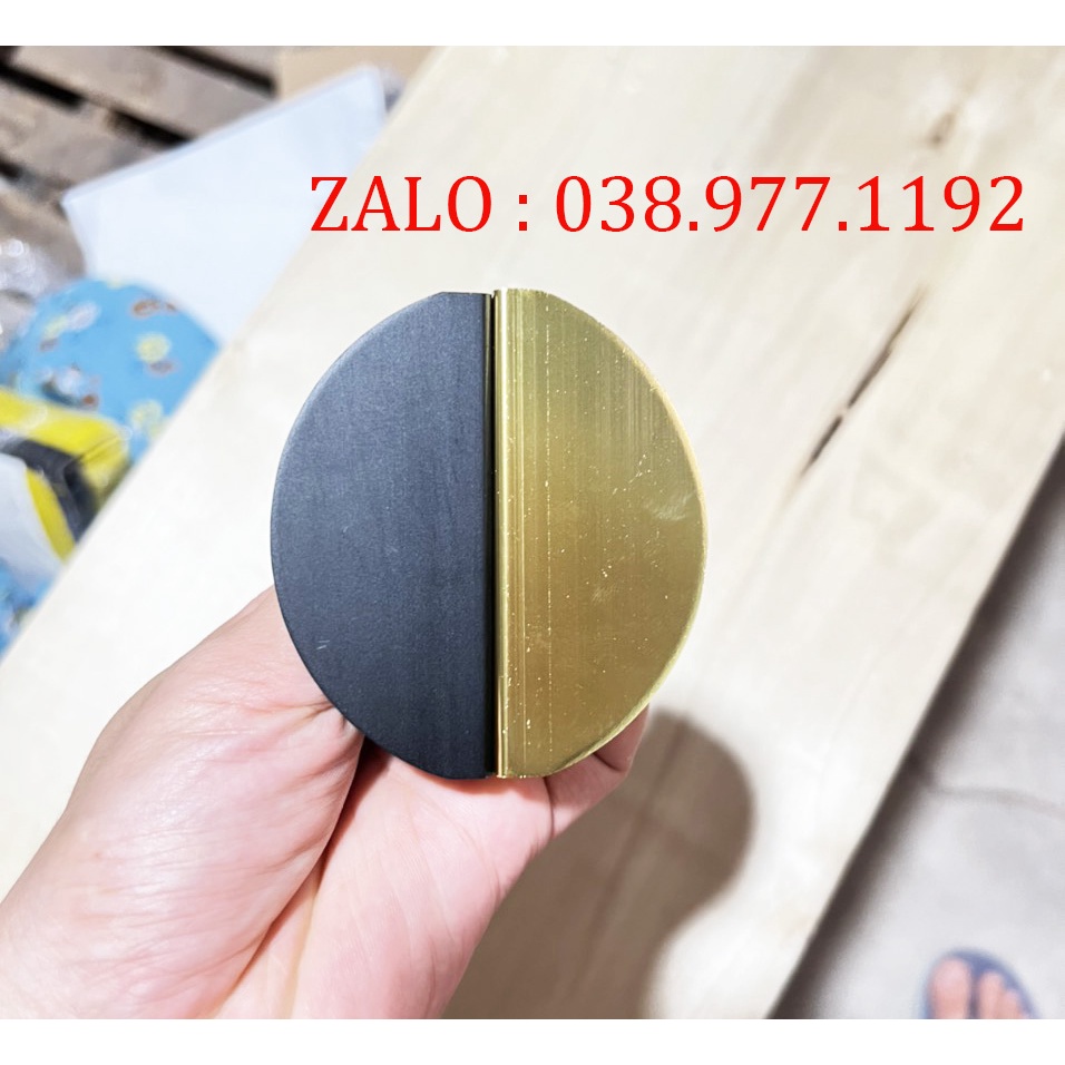 Tay nắm tủ hình bán nguyệt chất liệu hợp kim cao cấp