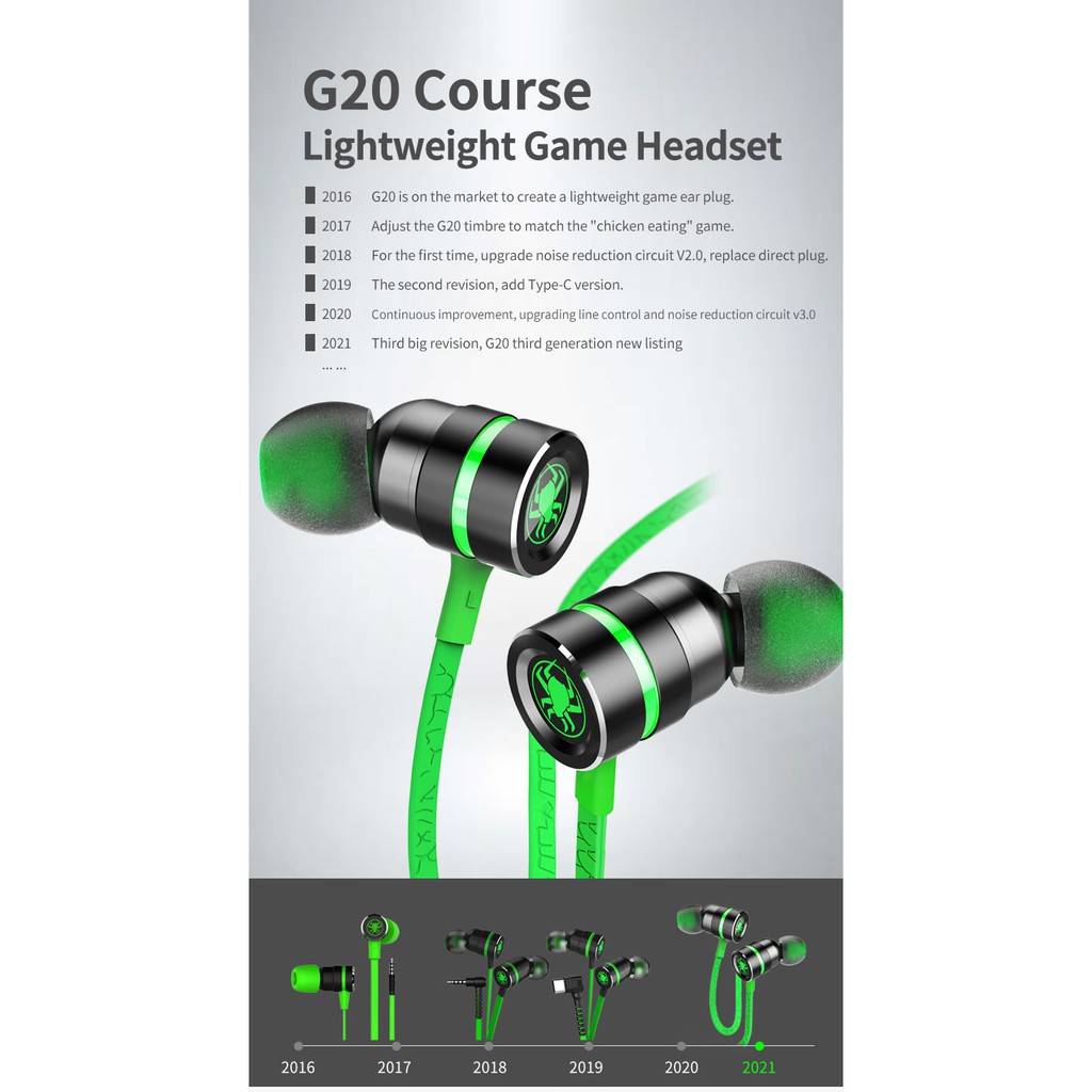 Tai nghe gaming Plextone G20 - Chuyên game- Có Mic dành cho điện thoại và máy tính