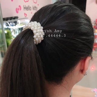😘 Cột tóc hạt châu