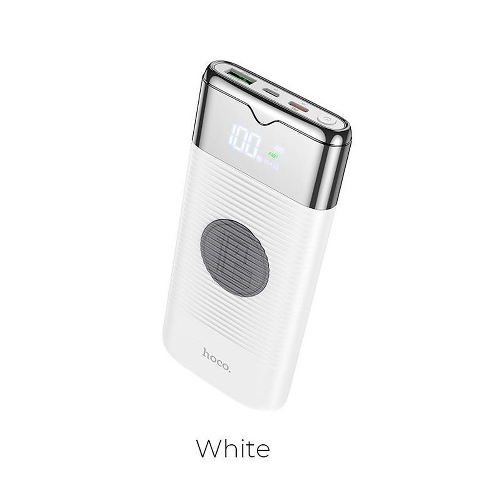 BẢO HÀNH 12T✔Pin Sạc Dự Phòng HOCO Không Dây SẠC NHANH PD 18W Type C và QC3.0 J63 10.000mAh