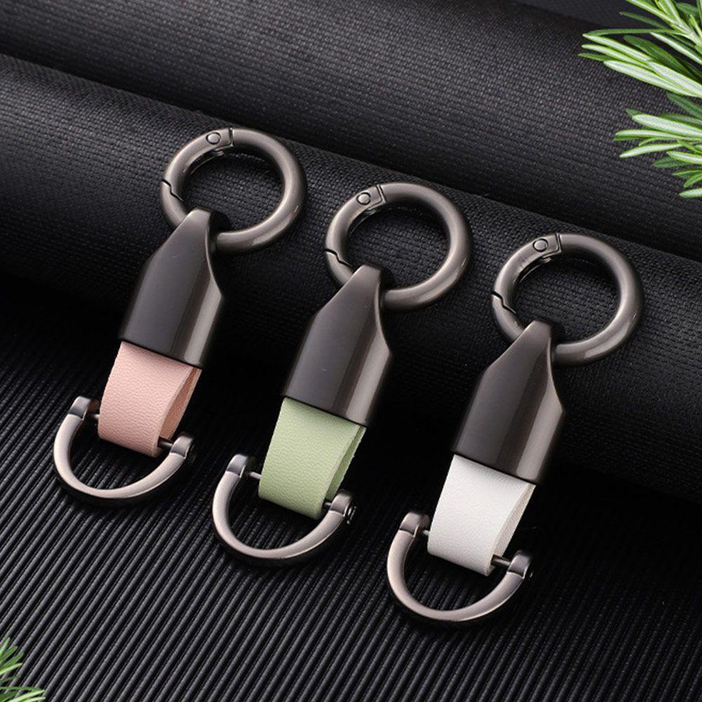 Móc Khóa Da PU Thời Trang Cho Chìa Khóa Xe Hơi