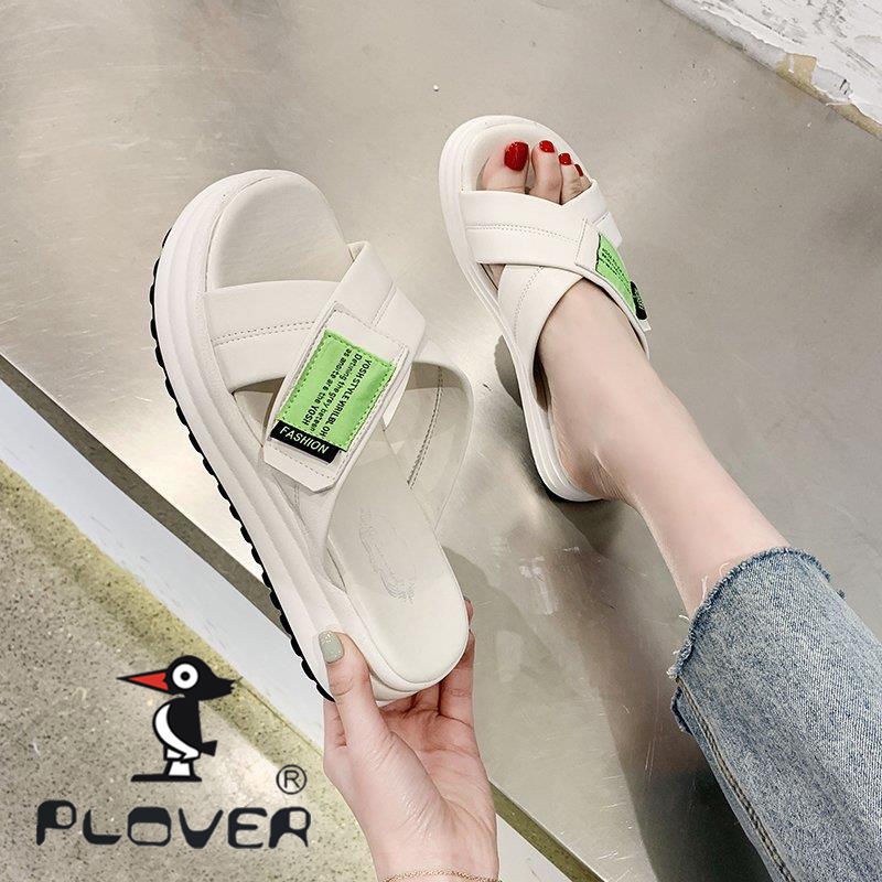 Dép đế cao Giày Sandal Đế Dày Chống Trượt Thời Trang Đi Biển Mùa Hè