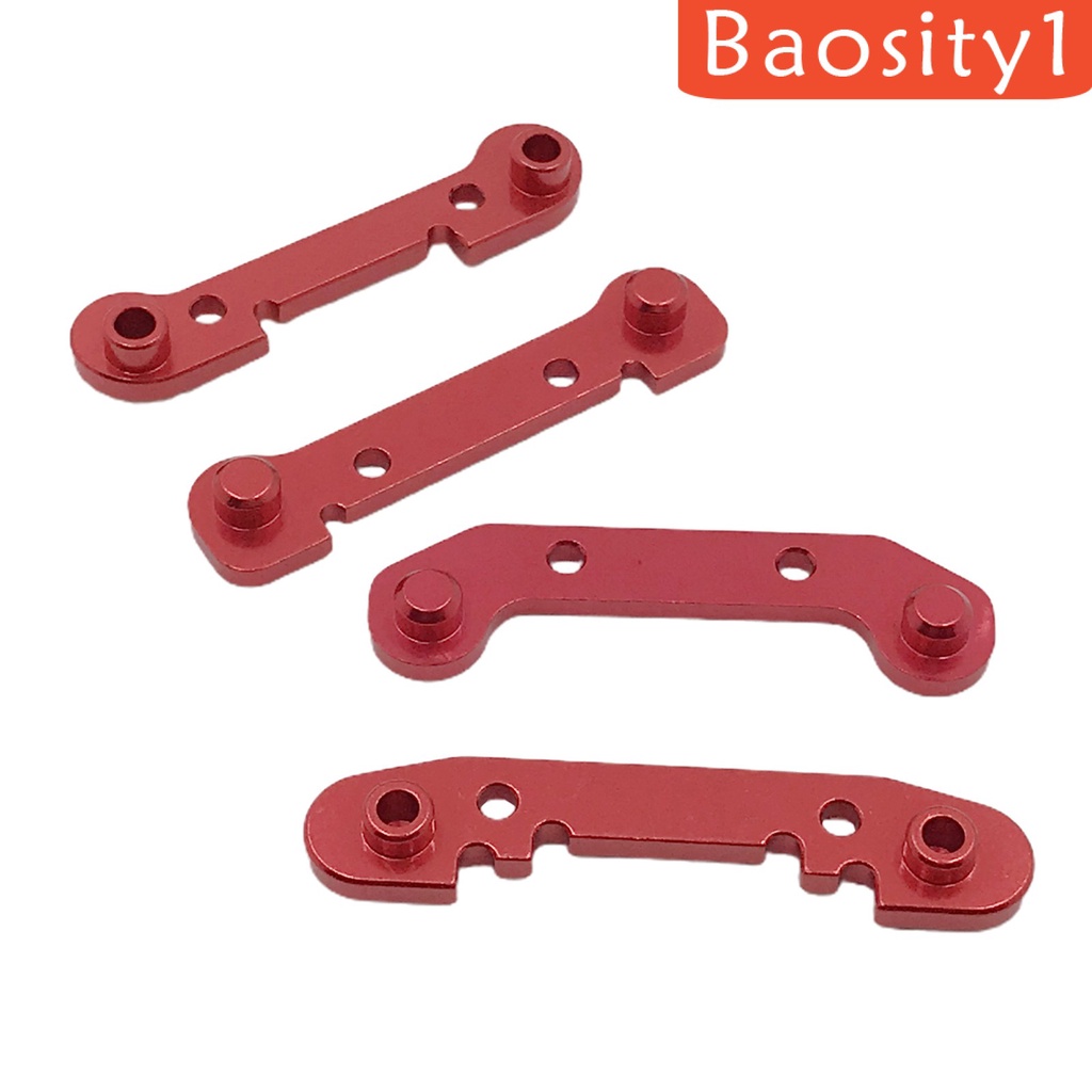 Bộ 4 Cánh Tay Xoay Thay Thế Bằng Kim Loại Nâng Cấp Cho Mô Hình Xe Hơi Điều Khiển Từ Xa Wltoys 1: 14 144001