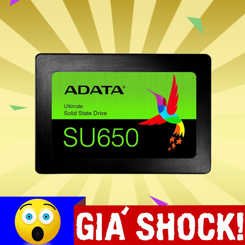 SSD Adata SU650 240GB SATA3 chính hãng, BH 3 năm