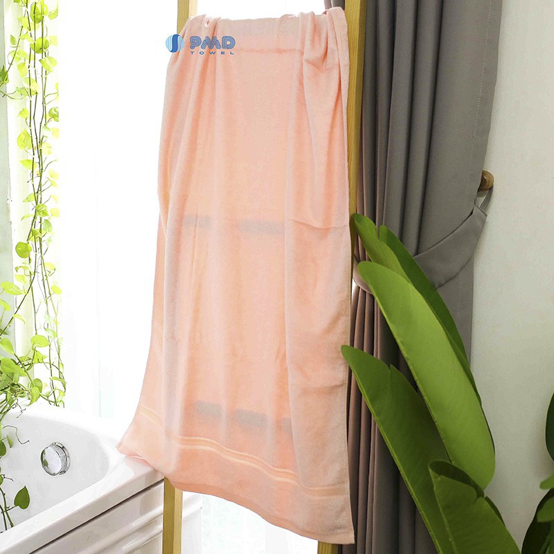 Khăn tắm xuất khẩu Nhật Bản cao cấp kt 60x120cm nặng 350g chất bông 100% cotton kháng khuẩn không gây kích ứng da