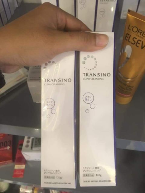 Kem tẩy trang Transino Clear Cleansing 120g