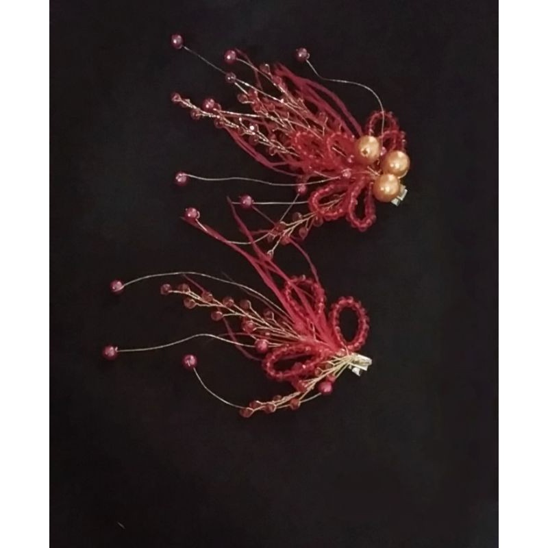 cặp cài đỏ 75k