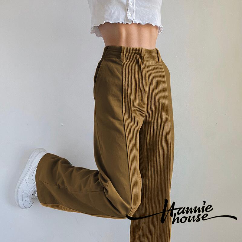 Quần Dài Nữ Lưng Cao Ống Đứng Thời Trang Hàn | BigBuy360 - bigbuy360.vn