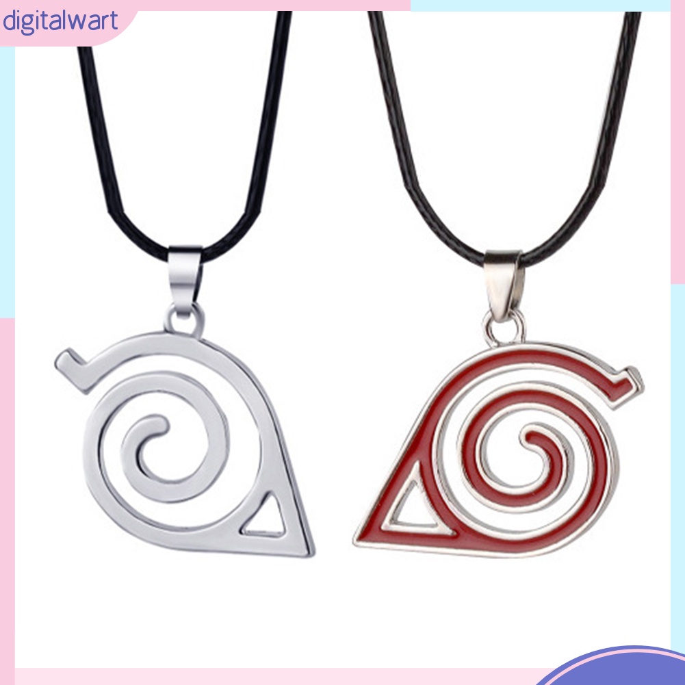 Vòng cổ Mặt Hình Logo Naruto Độc Đáo Cho Nam Và Nữ
