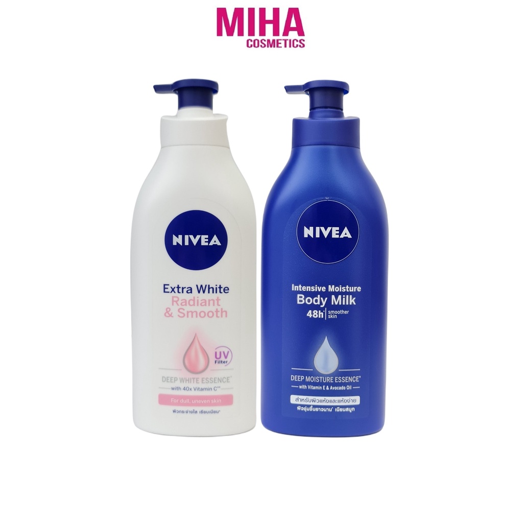 Sữa Dưỡng Thể NIVEA Extra White Q10 Dưỡng Ẩm Trắng Da 600ml Thái Lan