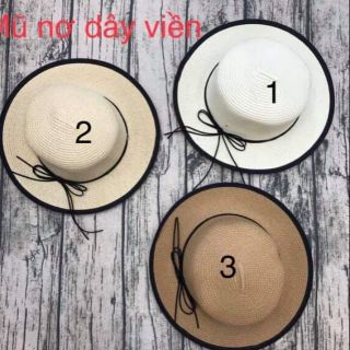 Mũ cói đi biển vành nhỏ!!!