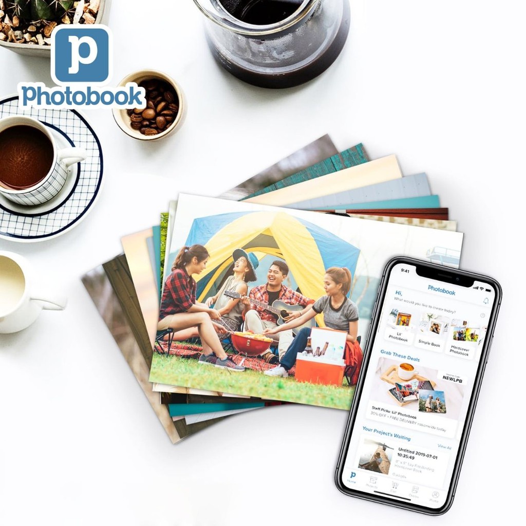 [Toàn Quốc] [E-voucher] Combo in 30 tấm ảnh 4" x 4" (10x10cm) - Thiết kế trên web & app Photobook