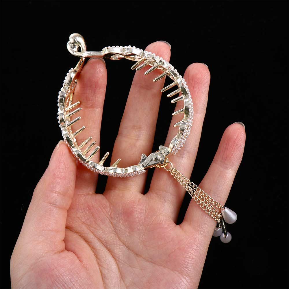 JARRED Kẹp TóC PhốI Tua Rua Sang TrọNg ThờI Trang Cho Nữ