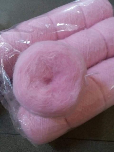 Len mohair nhật cuộn 100g