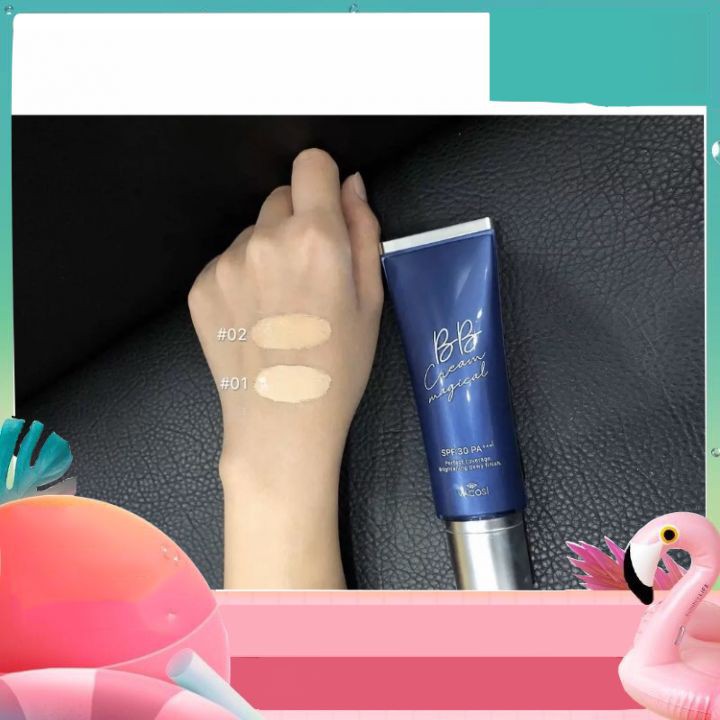 [chính hãng] kem lót nền,kem bb trang điểm VACOSI natura studio magicalbbcream 45ml   che khuyết điểm và nâng tông spf30