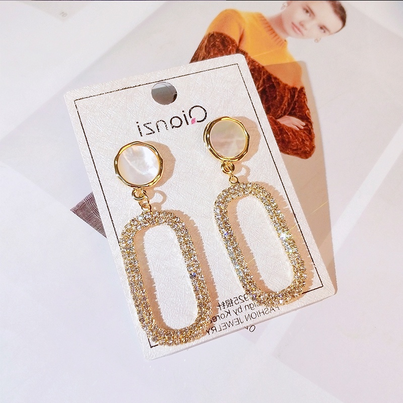 Khuyên Tai Bạc sterling 2022 Kiểu Dáng Mới Hàn Quốc Không Xỏ Lỗ