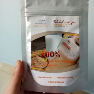 Tinh bột cám gạo sữa non