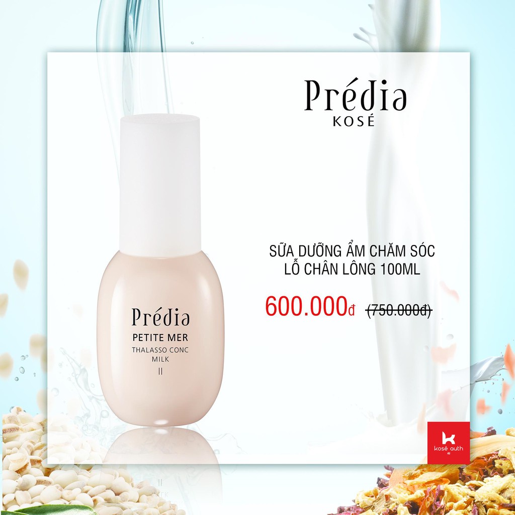 Sữa Dưỡng Kose Predia Petite Mer Thalasso Conc Milk II (100ml)