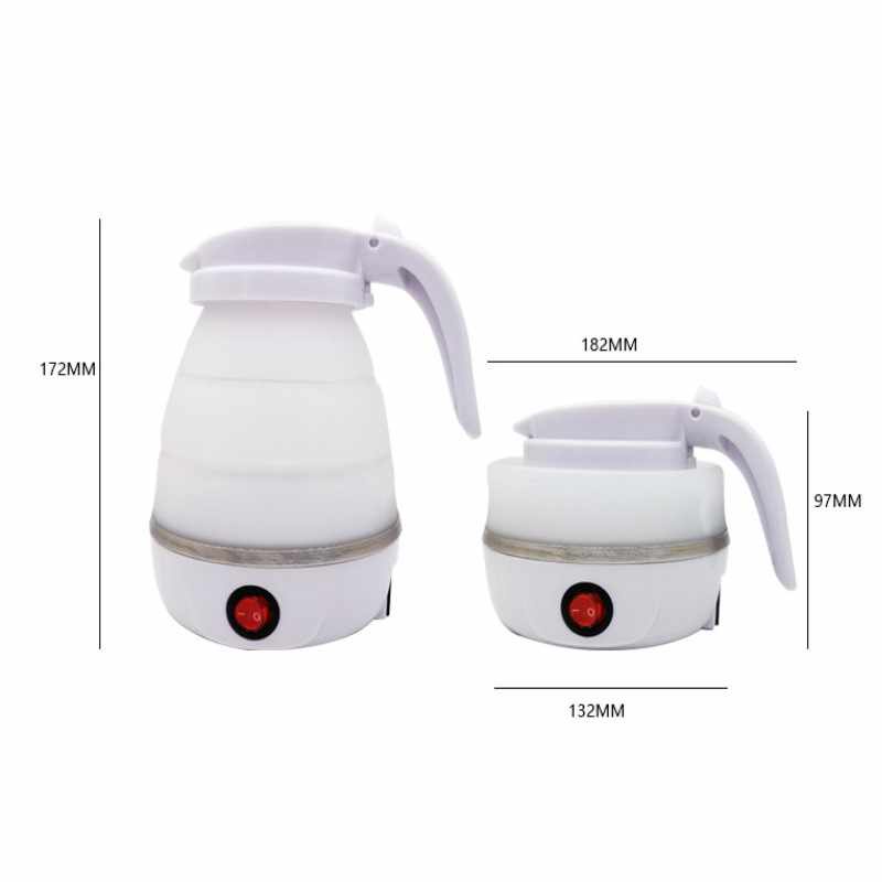 Ấm đun nước siêu tốc gấp gọn du lịch 600ml