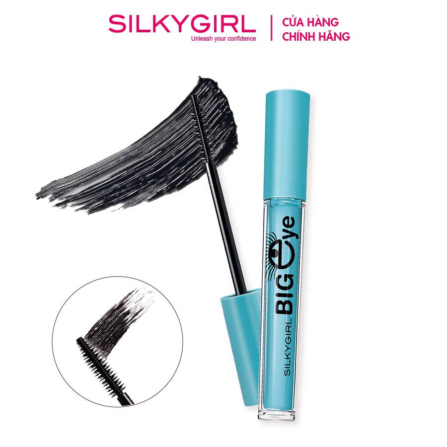 Mascara Dài Và Dày Cong Mi Silkygirl Big Eye Collagen 5ml