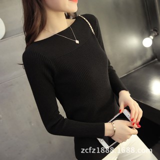 Áo len nữ cổ thuyền