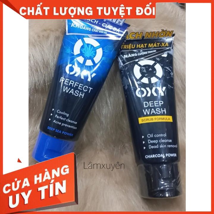 Sữa Rửa Mặt Oxy 100g Mẫu Mới – Sạch Nhờn, Ngừa Mụn, Sáng Da đánh bật nhờn – mụn – sạm.Tút da sáng,sạch,cực đã!
