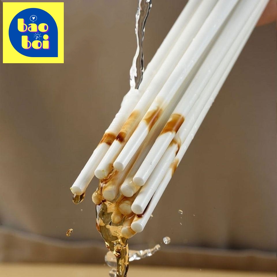 Đũa Gốm Sứ Ceramic Phong Cách Nhật Bản, Chịu Nhiệt, Chống Mốc, Dễ Vệ Sinh
