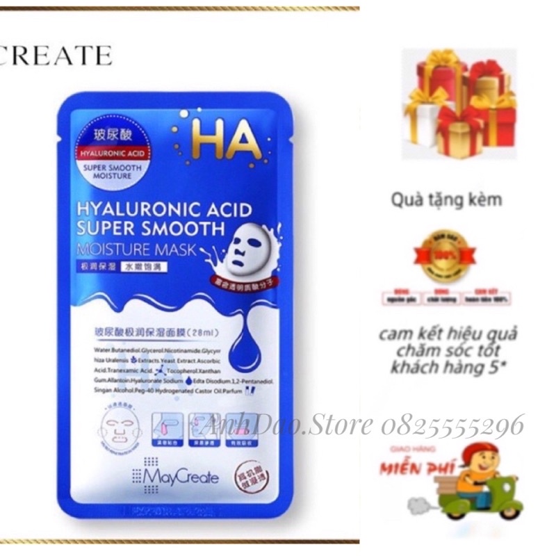 Mặt nạ HA cấp ẩm nội địa Trung ( lẻ 1 chiếc)