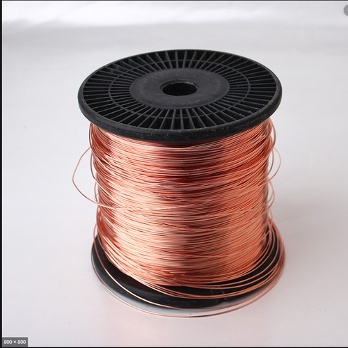 Giá 1 kg dây đồng chịu nhiệt quấn mô tơ biến áp - dây điện từ tráng men moteur moto motor - đồng 100 phần trăm