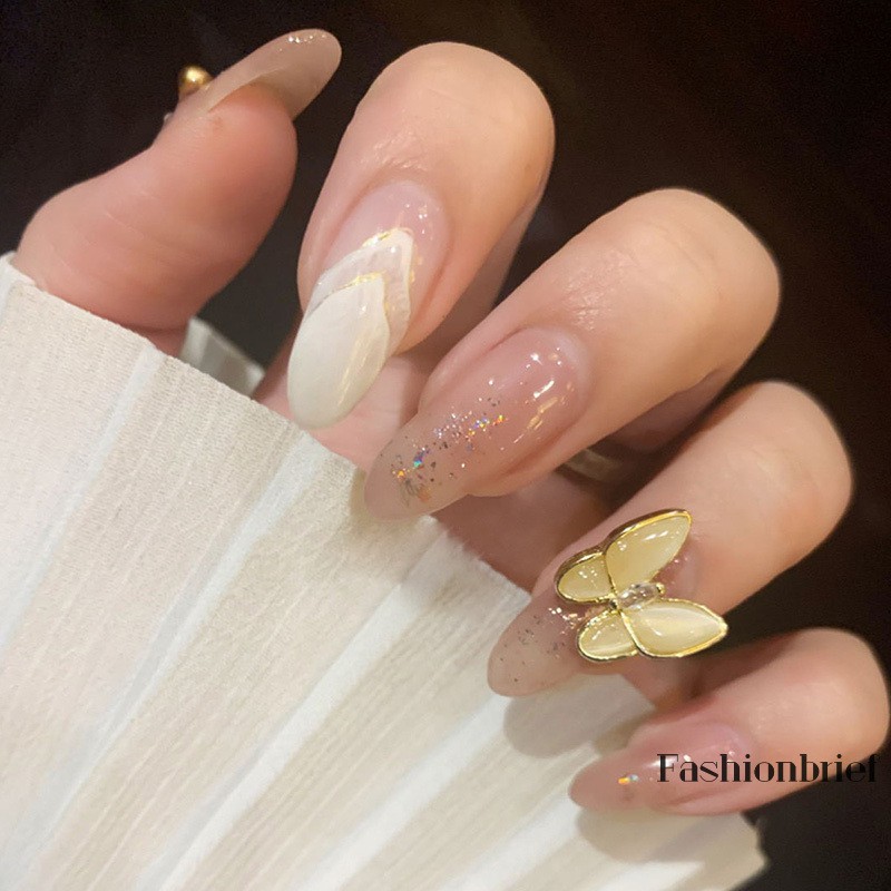 Set 24 móng tay giả dùng trang trí móng nghệ thuật