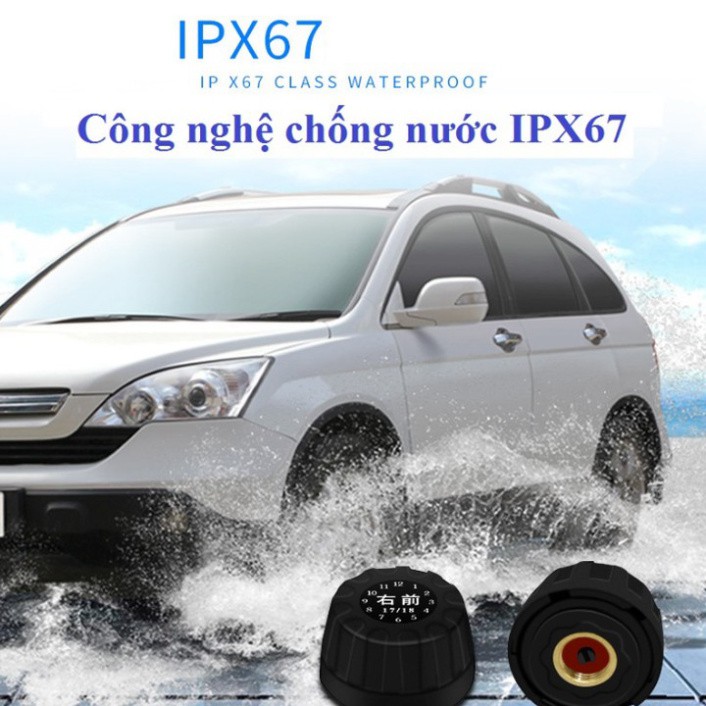 Sản phẩm Bộ Cảm Biến Đo Áp Suất Lốp Xe Hơi, Ô Tô Van Ngoài TPMS ETP037 chống nước IP67 - Bảo hành 12 tháng .