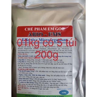 Chế phẩm EM gốc dạng bột