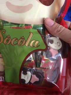 Socola gấu trúc siêu kute 320 gam