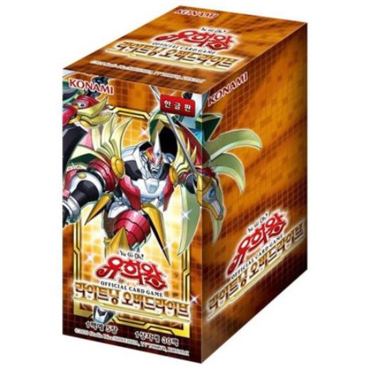 Yugioh cards Lightning Overdrive Normal edition Booster box 30PCS KOREAN VERSION