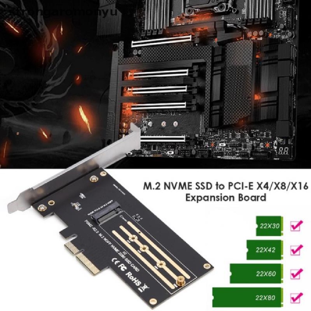Bộ Chuyển Đổi Pcie Sang M2 / M.2 M.2 Ngff Sang Desktop Pcie X4 X8 X16 Nvme Sata Dual Ssd Pci