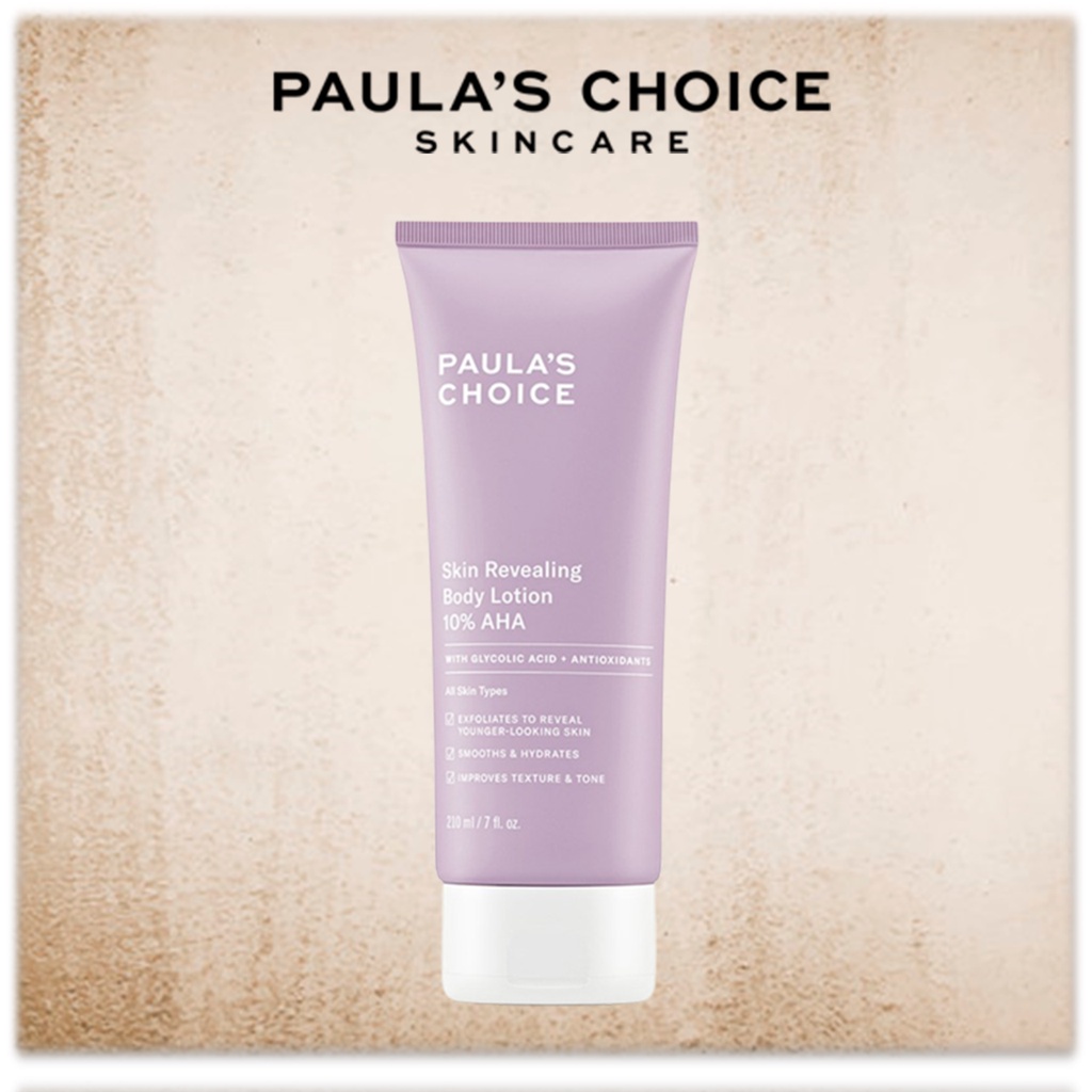 Kem Dưỡng Thể 10% AHA Paula's Choice Resist Skin Revealing Body Lotion With 10% AHA (210ml)