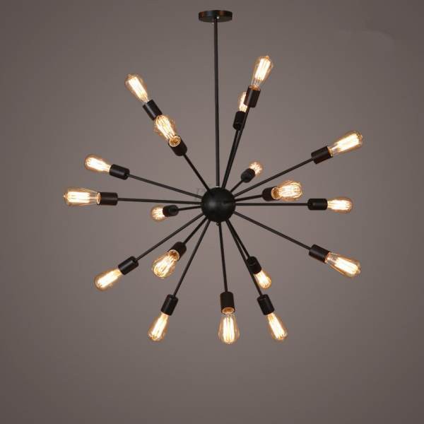 Đèn Thả Nhện 18 Bóng Đèn chùm thả phòng thả cầu gai