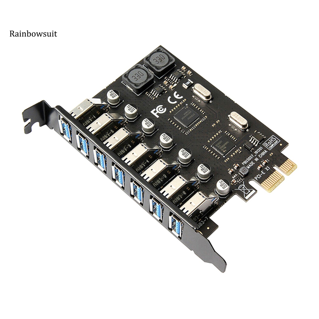Bộ Chuyển Đổi Thẻ Mở Rộng 7 Cổng Usb 3.0 Pci-E Siêu Bền | BigBuy360 - bigbuy360.vn