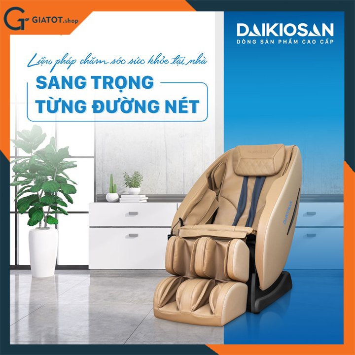 Ghế Massage sang trọng hàng chính hãng Daikiosan DKGM-10001
