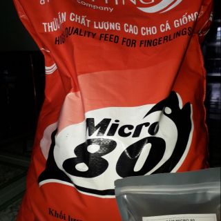 1kg cám micro 80 cám cho betta-cá vàng- chep-cá cảnh