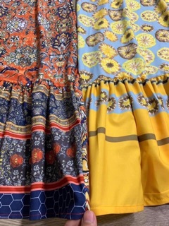 VÁY MAXI CỔ YẾM THỔ CẨM