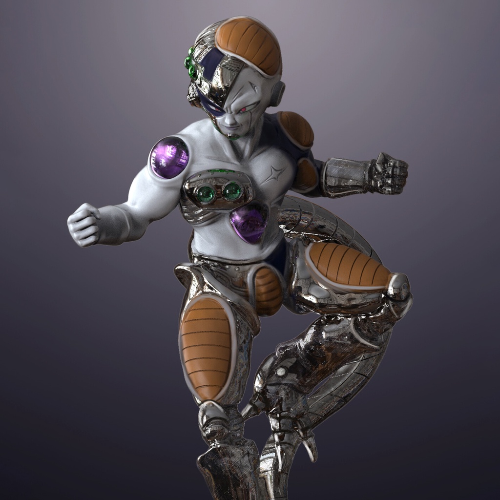 Mô Hình Mecha Frieza Dragon Ball Bằng Chất Liệu Nhựa Resin - Cao 20 cm