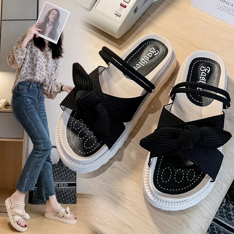 Dép sandal MS đế dày thời trang phong cách mùa hè cho nữ Tth061