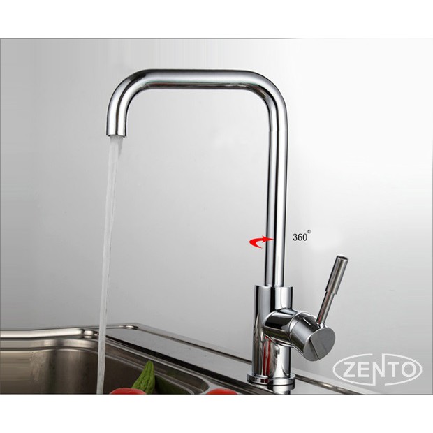 Vòi rửa bát nóng lạnh inox304 Zento SUS5564