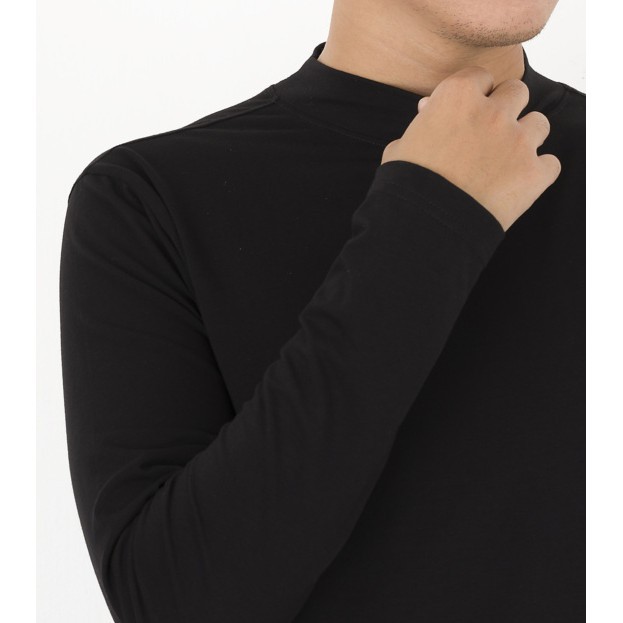 Áo THUN thể thao NAM dài tay, áo giữ nhiệt NAM lót nỉ bông