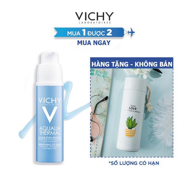 Kem Dưỡng Ẩm Giảm Quầng Thâm Bọng Mắt Vichy Aqualia Thermal Awakening Eye 15ml | BigBuy360 - bigbuy360.vn