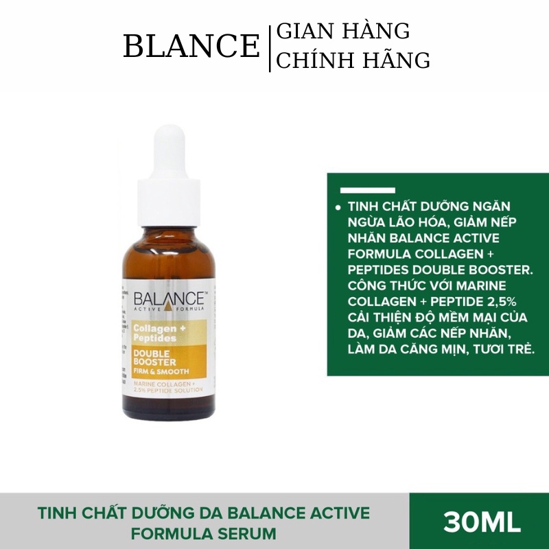 Tinh Chất Giảm Thâm Balance Active Formula Vitamin C Brightening Serum 30ml