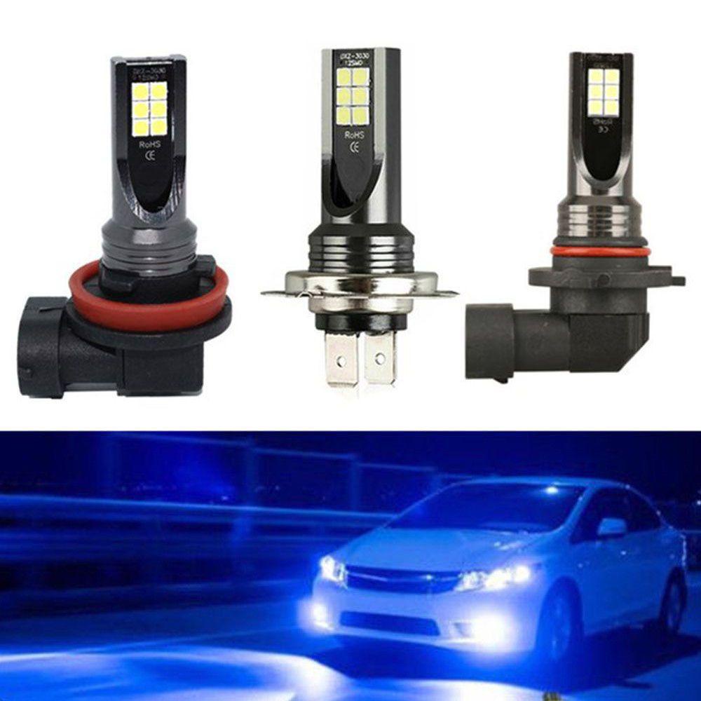 Set 2 Đèn LED Sương Mù Siêu Sáng Dành Cho Ô Tô