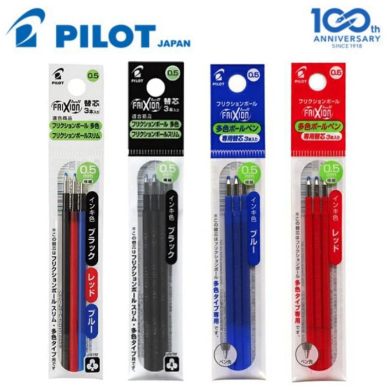 RUỘT BÚT PILOT FRIXION 3 NGÒI (MADE IN JAPAN)